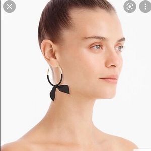 J. Crew Ribbon Tie Earrings